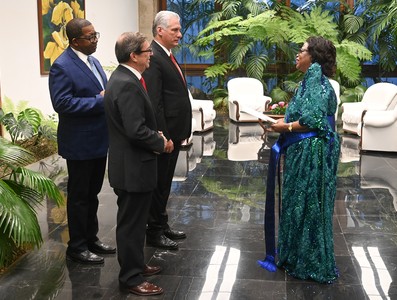 Recibió Díaz-Canel las Cartas Credenciales de once nuevos embajadores