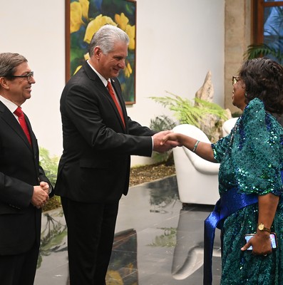 Recibió Díaz-Canel las Cartas Credenciales de once nuevos embajadores