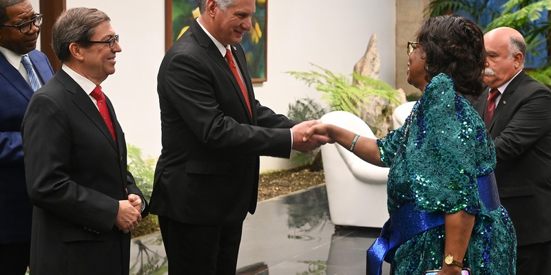 Recibió Díaz-Canel las Cartas Credenciales de once nuevos embajadores