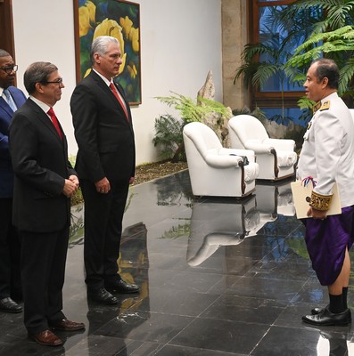Recibió Díaz-Canel las Cartas Credenciales de once nuevos embajadores