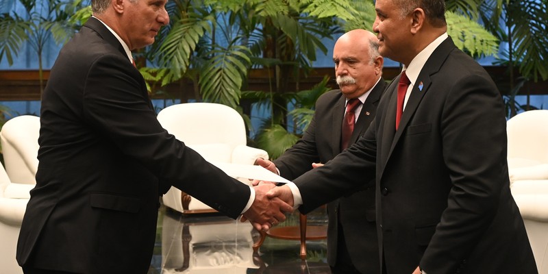 Recibió Díaz-Canel las Cartas Credenciales de once nuevos embajadores
