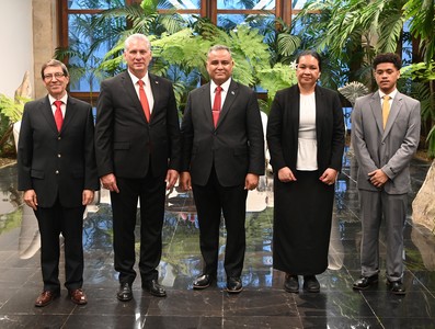 Recibió Díaz-Canel las Cartas Credenciales de once nuevos embajadores