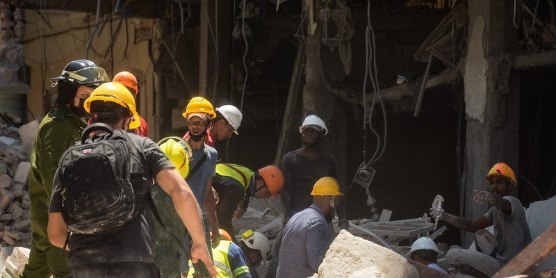 Accidente en el Hotel Saratoga