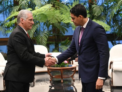 Recibió Díaz-Canel las Cartas Credenciales de once nuevos embajadores