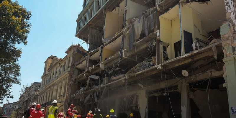 Accidente en el Hotel Saratoga