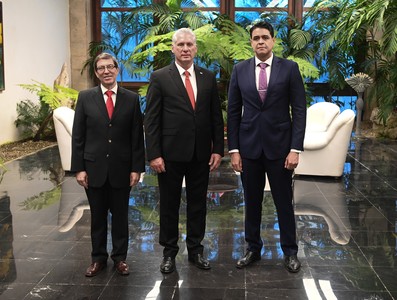 Recibió Díaz-Canel las Cartas Credenciales de once nuevos embajadores