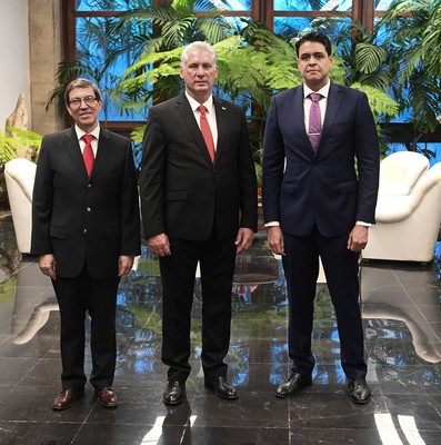 Recibió Díaz-Canel las Cartas Credenciales de once nuevos embajadores