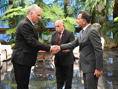 Recibió Díaz-Canel las Cartas Credenciales de once nuevos embajadores