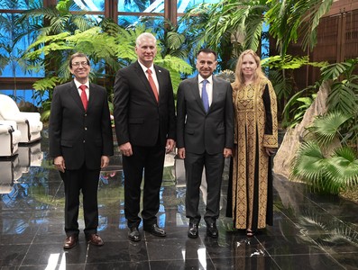 Recibió Díaz-Canel las Cartas Credenciales de once nuevos embajadores
