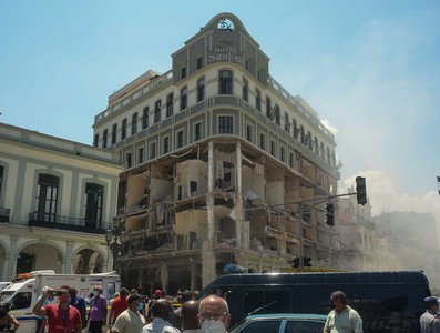 Accidente en el Hotel Saratoga