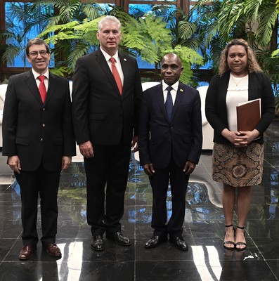 Recibió Díaz-Canel las Cartas Credenciales de once nuevos embajadores