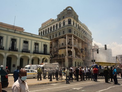 Accidente en el Hotel Saratoga