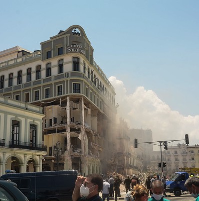 Accidente en el Hotel Saratoga