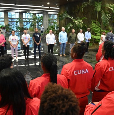 Abanderamiento a Delegación cubana a los XIX Juegos Panamericanos