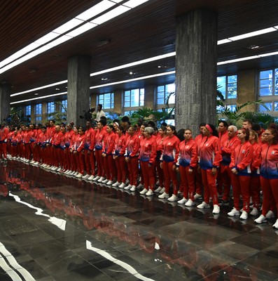 Abanderamiento a Delegación cubana a los XIX Juegos Panamericanos