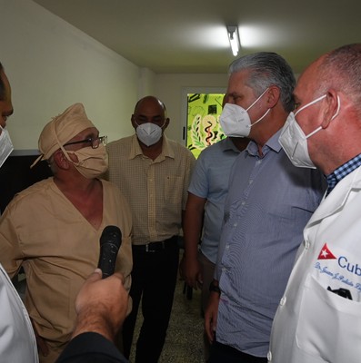 Recorrido por Santa Clara en calidad de Diputado