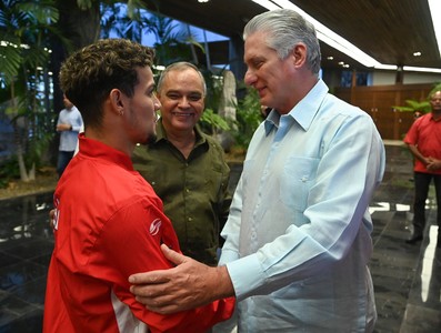 Abanderamiento a Delegación cubana a los XIX Juegos Panamericanos