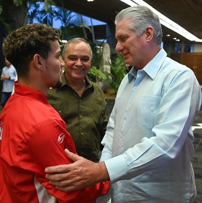 Abanderamiento a Delegación cubana a los XIX Juegos Panamericanos