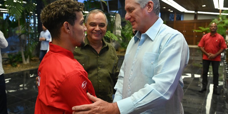Abanderamiento a Delegación cubana a los XIX Juegos Panamericanos