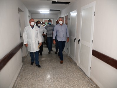 Recorrido por Santa Clara en calidad de Diputado