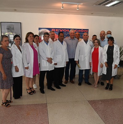 Recorrido por Santa Clara en calidad de Diputado