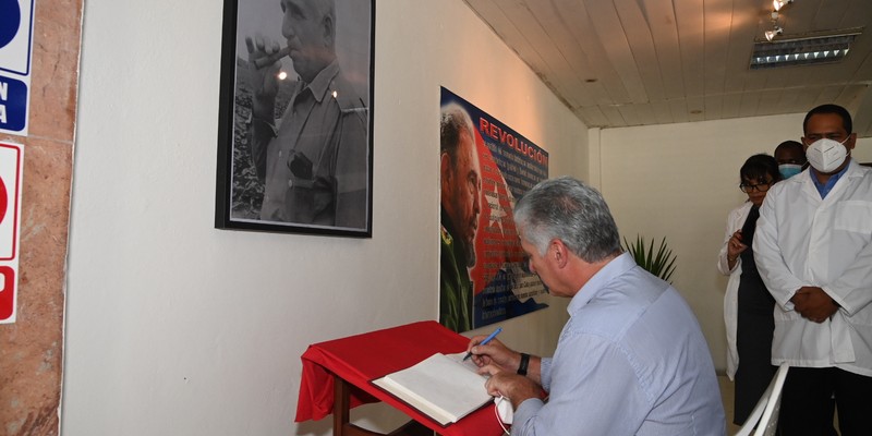 Recorrido por Santa Clara en calidad de Diputado