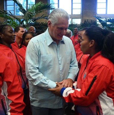 Abanderamiento a Delegación cubana a los XIX Juegos Panamericanos