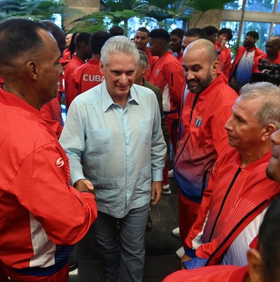 Abanderamiento a Delegación cubana a los XIX Juegos Panamericanos