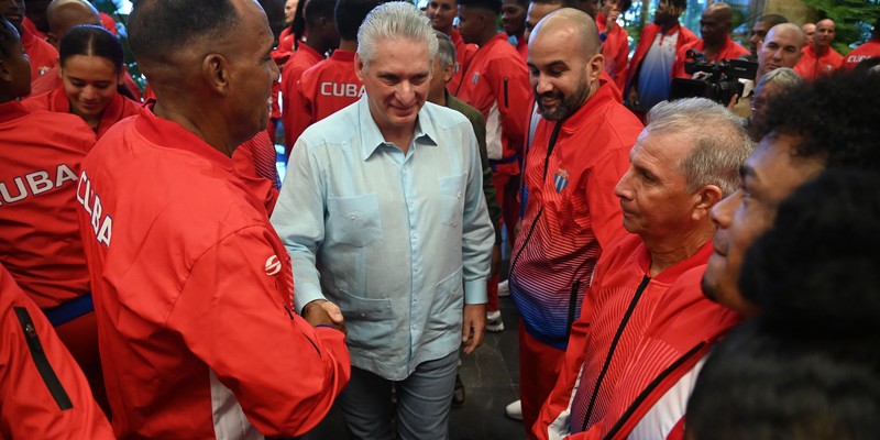 Abanderamiento a Delegación cubana a los XIX Juegos Panamericanos