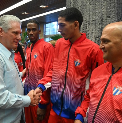 Abanderamiento a Delegación cubana a los XIX Juegos Panamericanos