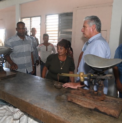 Recorrido por Santa Clara en calidad de Diputado