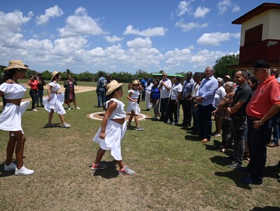 Recorrido por Santa Clara en calidad de Diputado