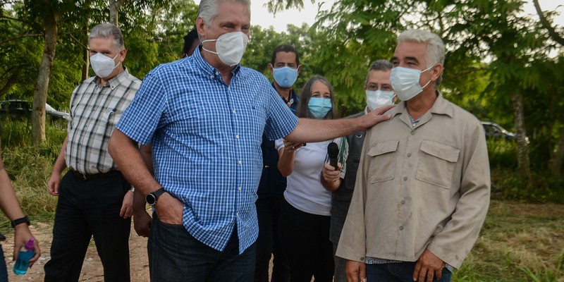 Recorrido por polos productivos de Mayabeque