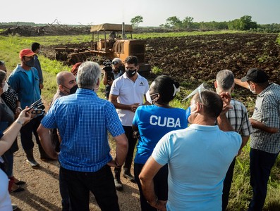 Recorrido por polos productivos de Mayabeque