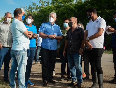 Recorrido por polos productivos de Mayabeque