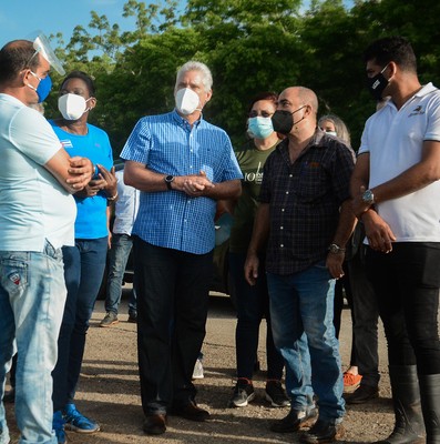 Recorrido por polos productivos de Mayabeque