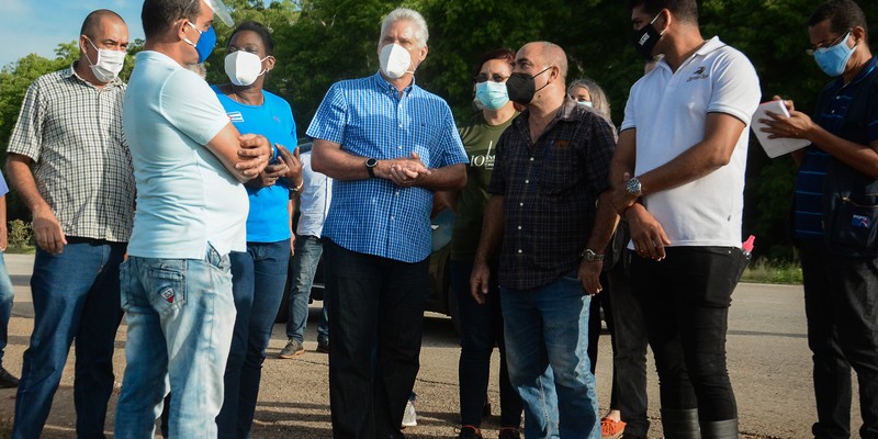 Recorrido por polos productivos de Mayabeque