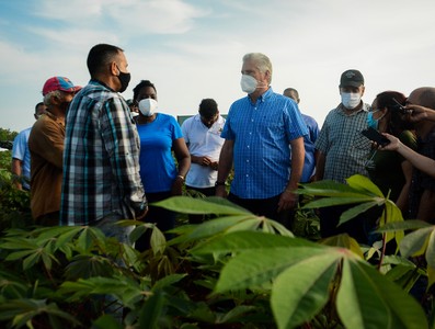 Recorrido por polos productivos de Mayabeque