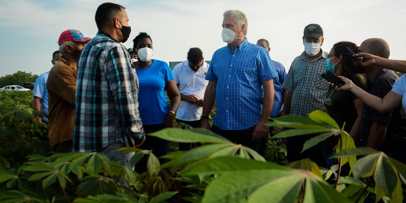 Recorrido por polos productivos de Mayabeque