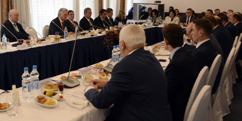 Visita de Trabajo de Díaz-Canel a Moscú, Rusia