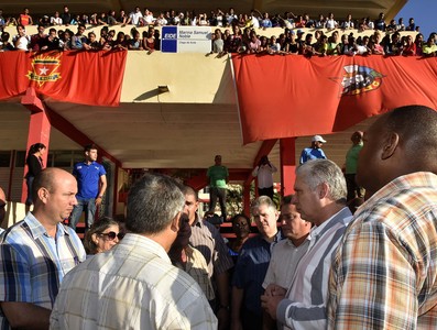 Visita del Consejo de Ministros encabezada por Díaz-Canel a Ciego de Avila