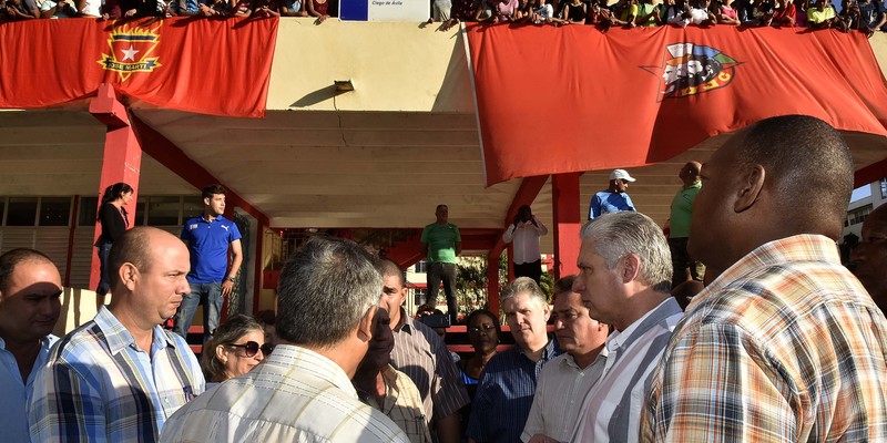 Visita del Consejo de Ministros encabezada por Díaz-Canel a Ciego de Avila