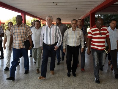 Visita del Consejo de Ministros encabezada por Díaz-Canel a Ciego de Avila