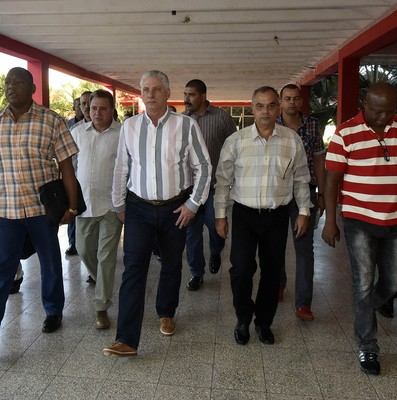 Visita del Consejo de Ministros encabezada por Díaz-Canel a Ciego de Avila