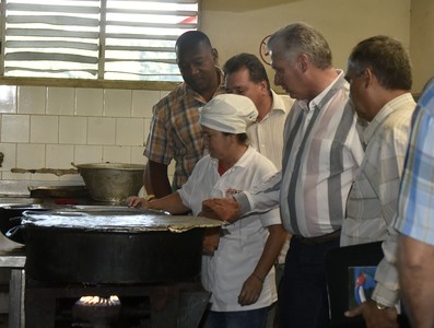 Visita del Consejo de Ministros encabezada por Díaz-Canel a Ciego de Avila