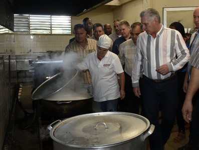 Visita del Consejo de Ministros encabezada por Díaz-Canel a Ciego de Avila