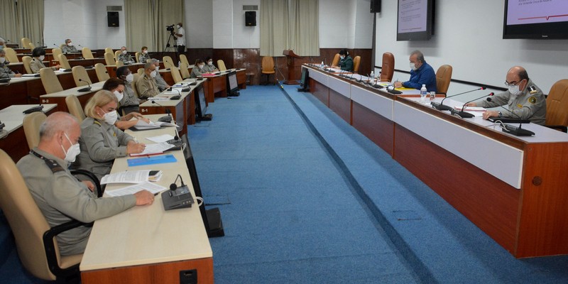 Reunión de Trabajo de la Aduana General de la República -  Febrero 16, 2021 - Palacio de la Revolución