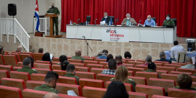 Encuentro con dirigentes provinciales y municipales - Artemisa