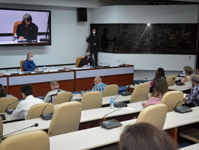 Reunión de Trabajo del Instituto Cubano de Radio y Televisión (ICRT)  -  Febrero 16, 2021 - Palacio de la Revolución