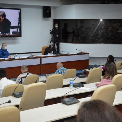 Reunión de Trabajo del Instituto Cubano de Radio y Televisión (ICRT)  -  Febrero 16, 2021 - Palacio de la Revolución